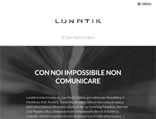 Tablet Screenshot of lunatik.it
